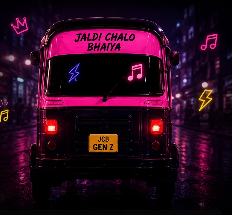 Gen Z auto rickshaw